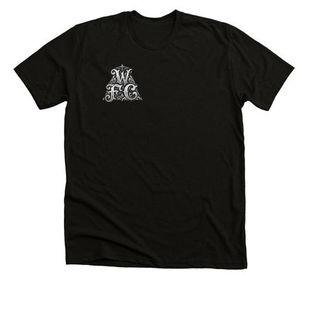 For the Glory of God, a Solid Black Blend Premium Unisex Tee