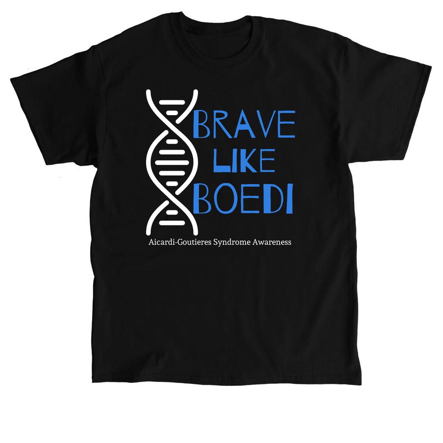 Brave like Boedi, a Black Classic Unisex Tee