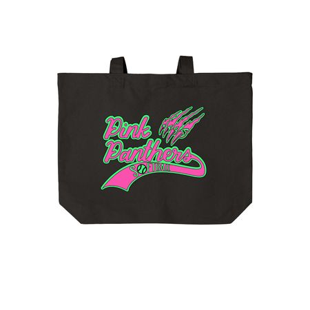 Tote Bags, a Deep Black Cotton Canvas Tote Bag