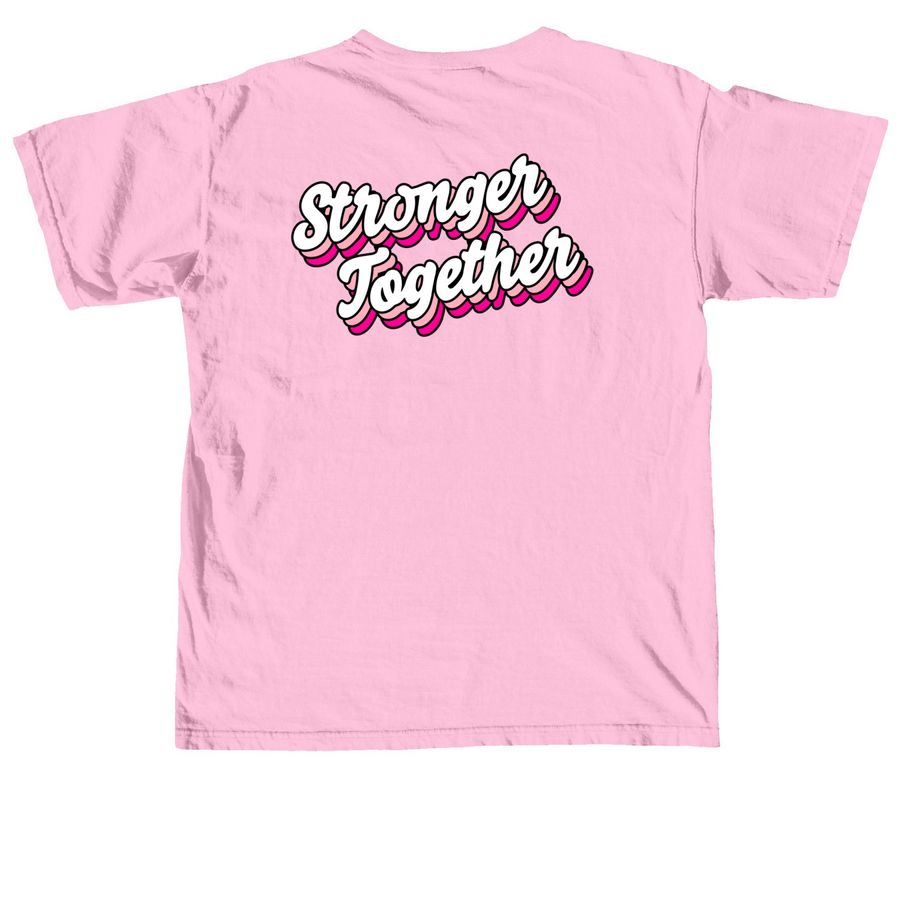 For KB, a Blossom Comfort Colors Unisex Tee (back-view)