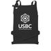 U.S. Breastfeeding Committee Apron, a Black Cotton Canvas Pocket Apron