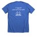 Cats With No Hope 2019 Tshirt, a Heather True Royal Premium Unisex Tee (back-view)