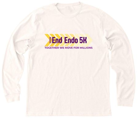 End Endo 5K Premium Long Sleeve T-shirt, a Heather Natural Premium Long Sleeve Tee