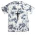 Chosen Adoption Men's Tee, a Grey Crystal Tie Dye Tee