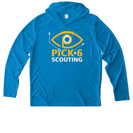 Pick-6 Performance, a Sapphire UV Performance Long Sleeve Hoodie