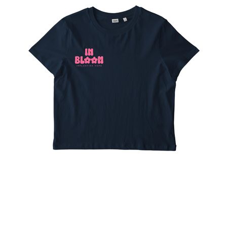 In Bloom South Africa&nbsp;, a French Navy Stanley/Stella Women?s Stella Muser Tee