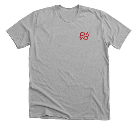 1% Better Every Single Day, a Athletic Heather Premium Unisex Tee