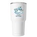 Marshmallow & Drew's Crew 2 sided tumbler, a White Insulated Tumbler