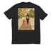 Walk With Me Tees + Sweats, a Space Black Allmade Eco Triblend Unisex Tee (back-view)