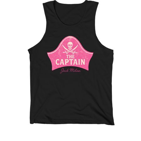 The Captain, a Black Premium Cotton Tank