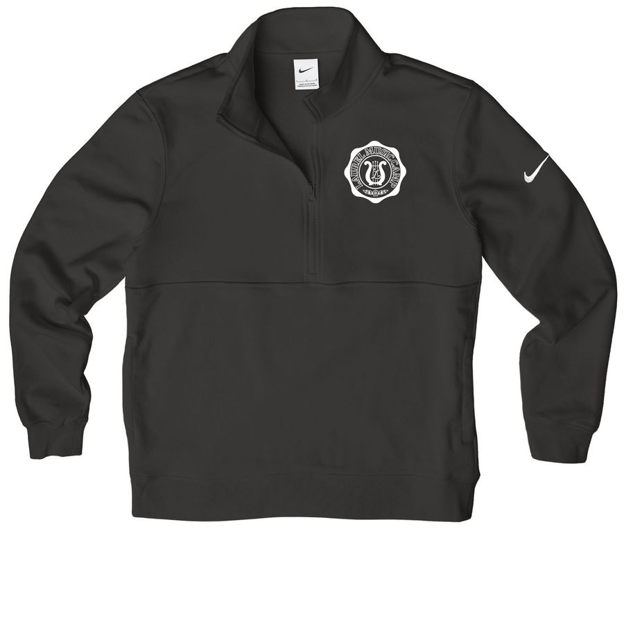 Premium Apparel Merch for LMC, a Anthracite Nike Club Fleece Half Zip Pullover