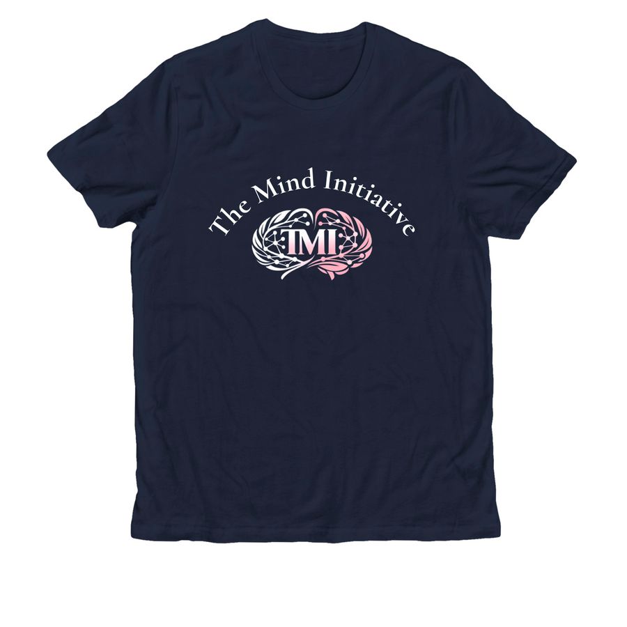 The Mind Initiative Merch: Wear the Mission, a Night Sky Navy Allmade Organic Cotton Unisex Tee