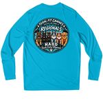 Dock Diving Regionals ?26, a Sapphire UV Performance Long Sleeve Tee (back-view)