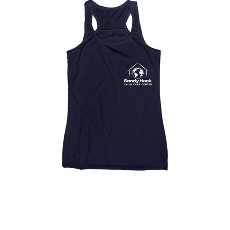 SHCCC - Adult sizes (pocket logo), a Navy Women's Racerback