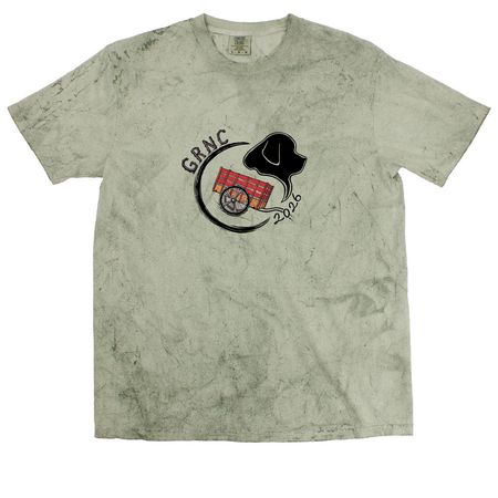 GRNC 2026 Draft Test Merch, a Fern Comfort Colors Colorblast Tee