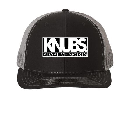 Head Protection&nbsp;, a Black/ Charcoal Printed Snapback Trucker Cap