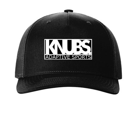 Head Protection&nbsp;, a Black Printed Five-Panel Trucker Cap