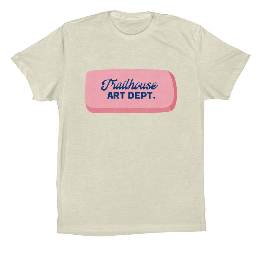 Trailhouse Art Dept., a Natural Premium Cotton Tee