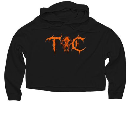 TC Halloween 2, a Black Women?s Lightweight Cropped Hoodie