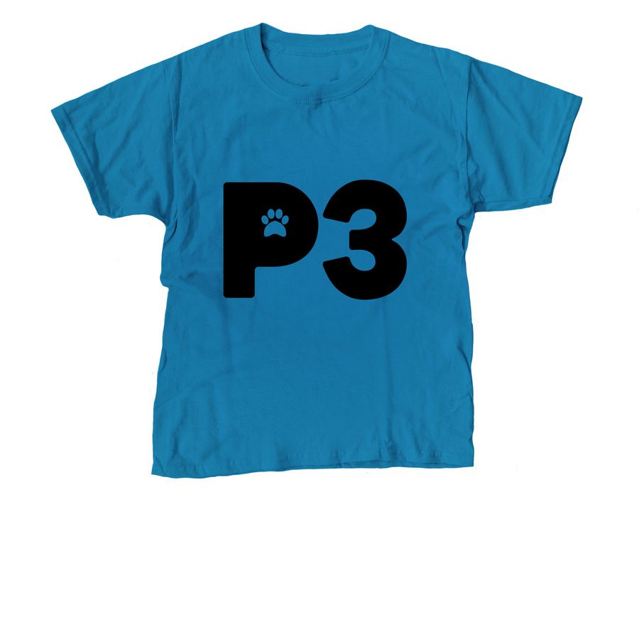 P3 Youth T's, Tanks & Hoodies&nbsp;, a Sapphire Youth Unisex Tee