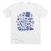 Food for Good (Light) by Satinder, a Solid White Blend Premium Unisex Tee
