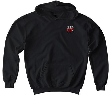 New Limited stock, a Black Softstyle Youth Pullover Hoodie