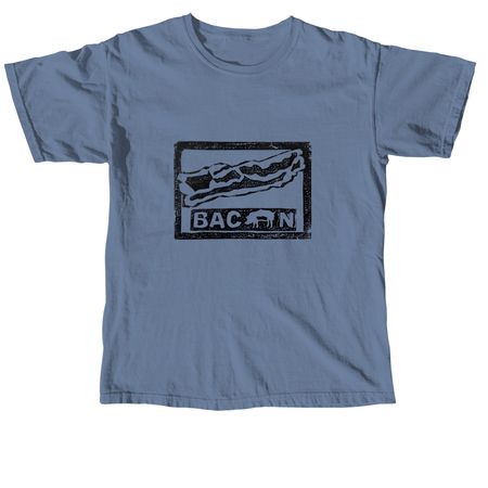 Swinetini's Bacon, a Blue Jean Comfort Colors Unisex Tee