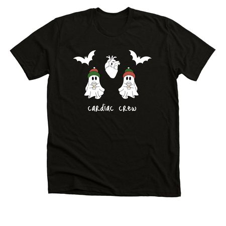 Spooky CICU Shirts!, a Black Heather Premium Unisex Tee