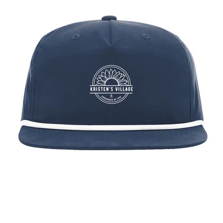 Kristen's Village - Hats&nbsp;, a Navy/ White Printed Umpqua Snapback Cap
