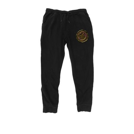 Remember You're Magic Pants, a Black Midweight Fleece Joggers