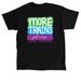 More Trains, Please, a Black Classic Unisex Tee