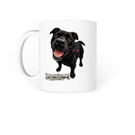 AKEYA MEMORIAL PARANORMAL DISCOVERY MUG, a White Coffee Mug (back-view)