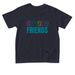 Second Friends Color, a Navy Toddler Tee