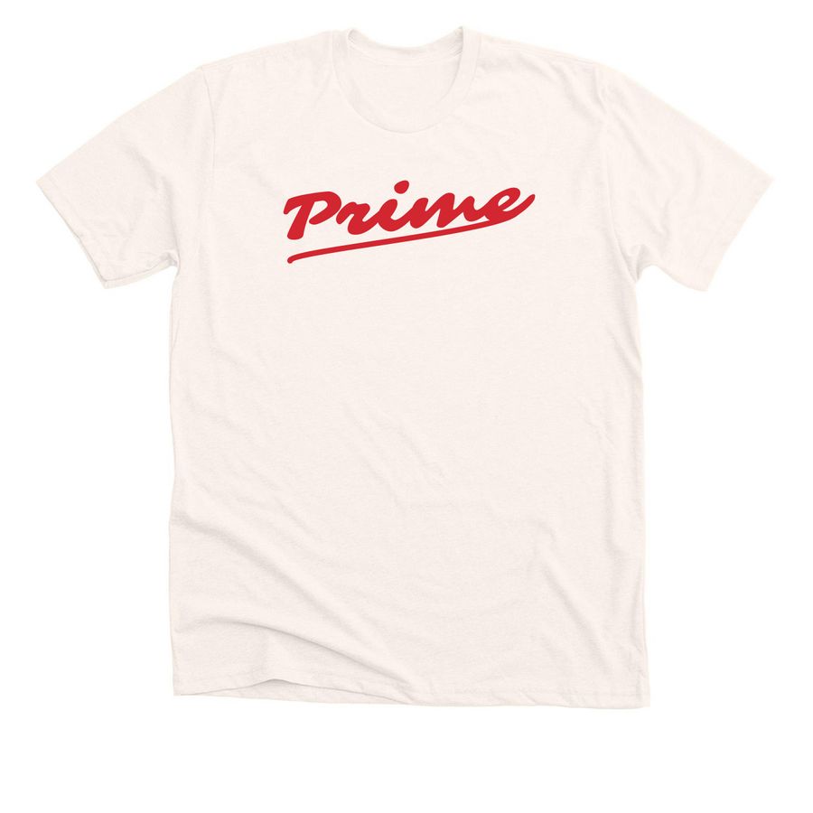 Prime, a Heather Natural Premium Unisex Tee