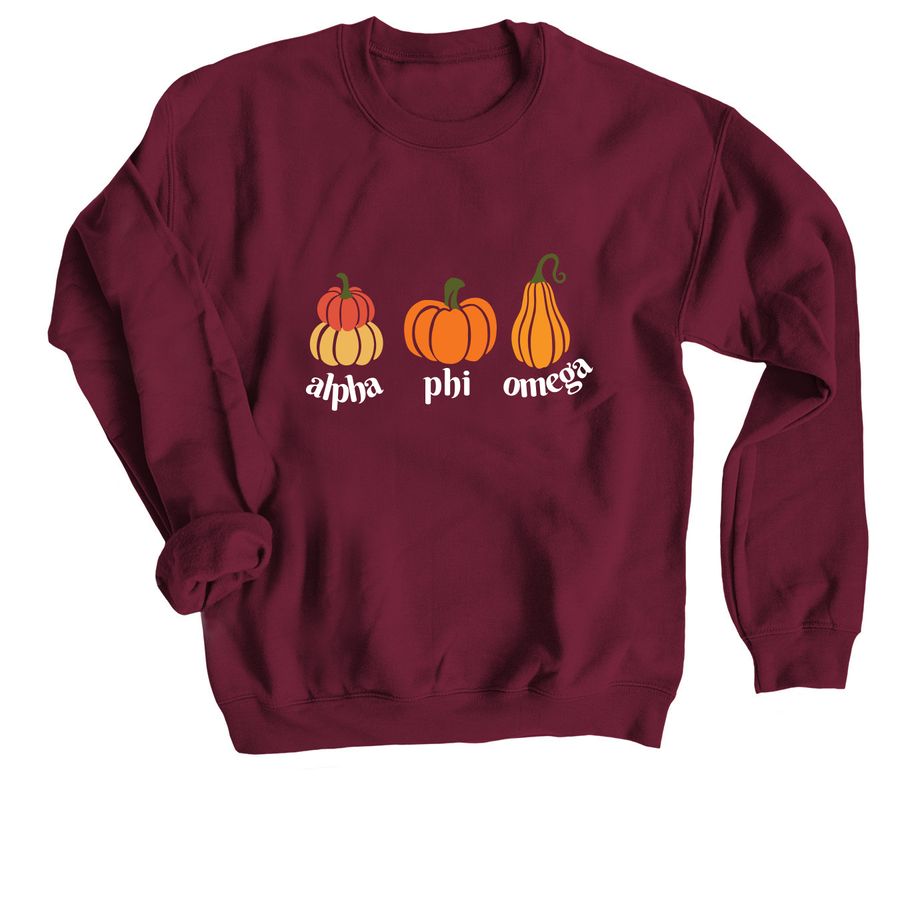 Spooky Season, a Maroon Crewneck Sweatshirt