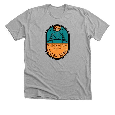 SCRD Original Logo, a Athletic Heather Premium Unisex Tee