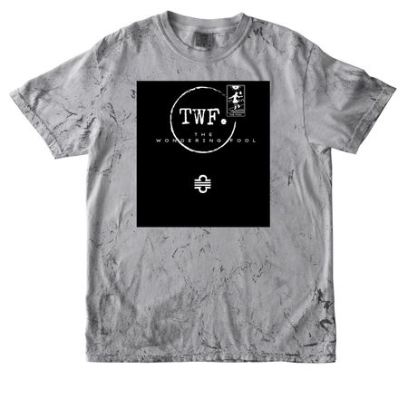 The Wondering Fool .v2, a Smoke Comfort Colors Colorblast Tee