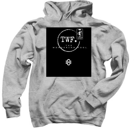 The Wondering Fool .v2, a Sport Grey Pullover Hoodie