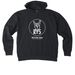Rock Your Story Hoodie (White Logo), a Black Reclaimist Pullover Hoodie