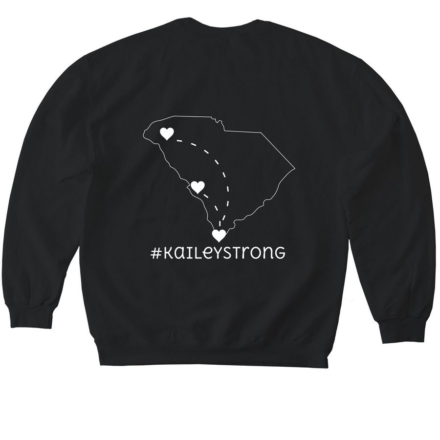 Find Joy Anyway&nbsp;, a Black Softstyle Crewneck Sweatshirt (back-view)