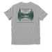 VLE 2026, a Granite Grey Heather Allmade Organic Cotton Unisex Tee (back-view)