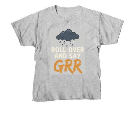 Roll Over, a Sport Grey Youth Unisex Tee