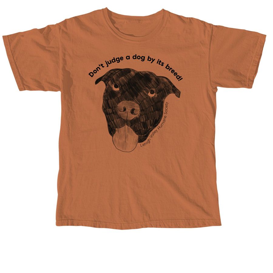 Don't Judge a Dog By Its Breed - Sketch, a Yam Comfort Colors Unisex Tee