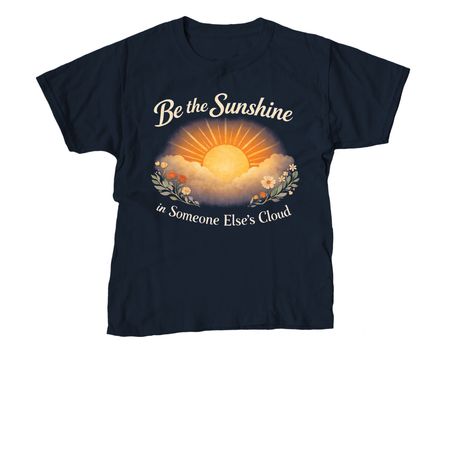 QUOTA CLUB OF TULSA, a Navy Youth Unisex Tee