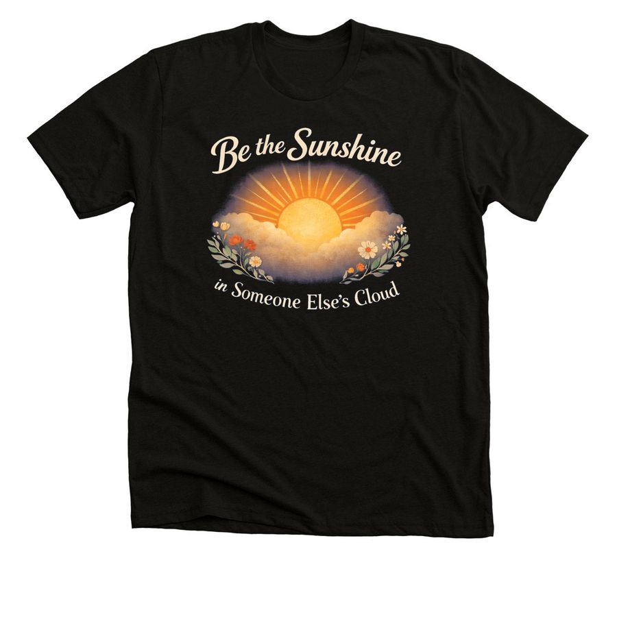 QUOTA CLUB OF TULSA, a Black Heather Premium Unisex Tee
