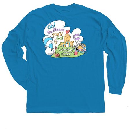 Oh the Places You?ll Go!, a Sapphire Classic Long Sleeve Tee
