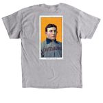 TR Black letter Wagner Back, a Sport Grey Classic Unisex Tee (back-view)