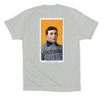 TR Black letter Wagner Back, a Silver Premium Cotton Tee (back-view)