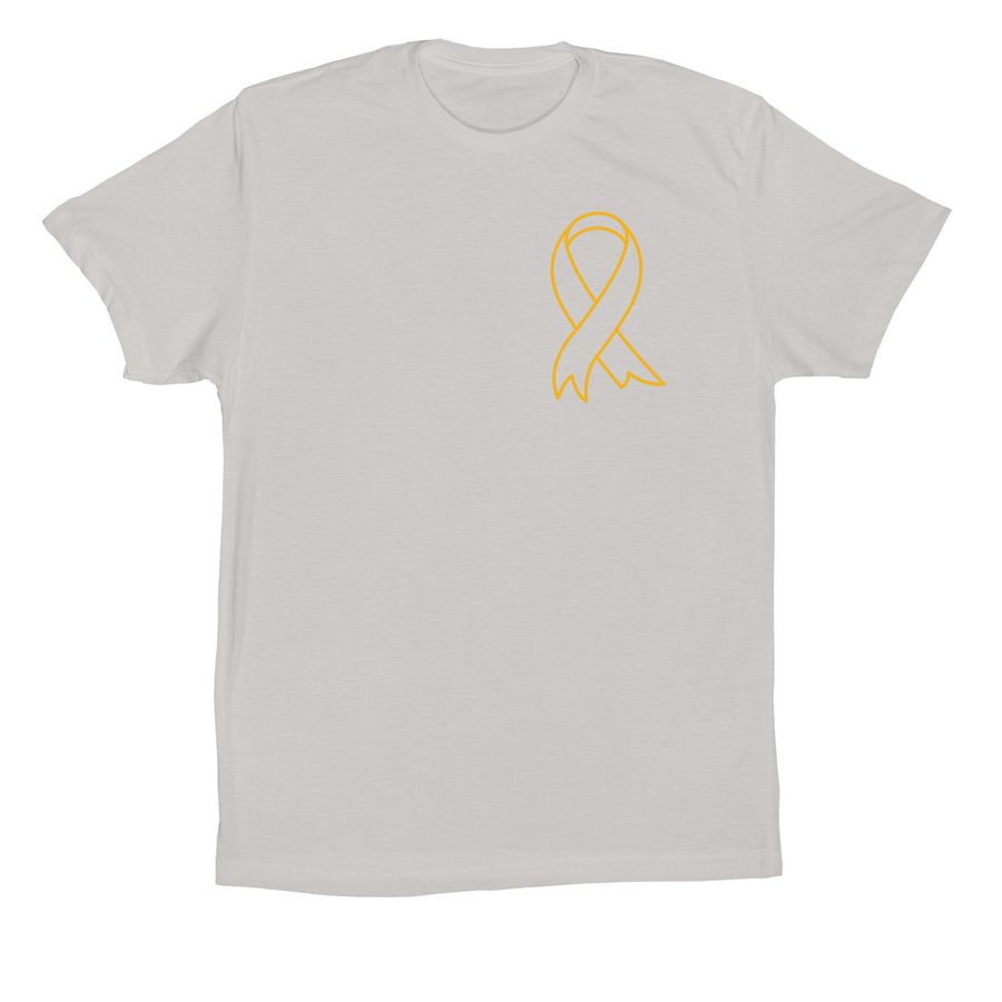 Marigolds Fight, a Solid Athletic Grey Premium Cotton Tee