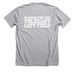 International Anti-Fascist Defence Fund, a Athletic Heather Premium Unisex Tee (back-view)